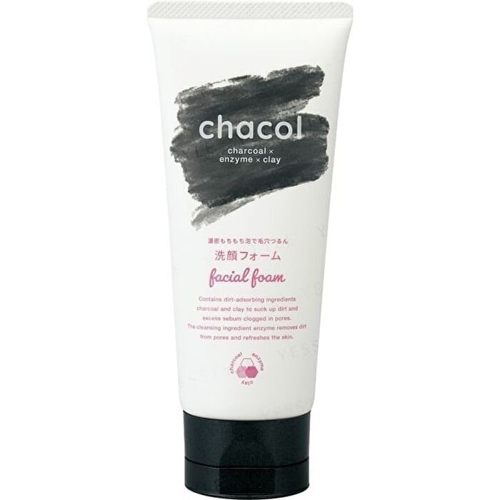 Kumano Cosme Chacol Charcoal Enzyme Clay Facial Foam - 130g