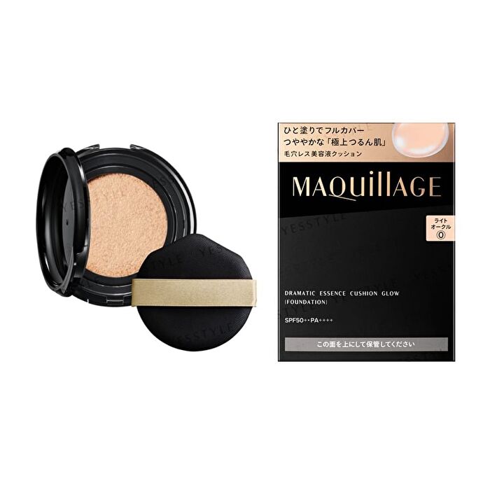 Maquillage Dramatic Essence Cushion Glow SPF 50+ PA++++ - 0 Light Ochre - 13g Refill