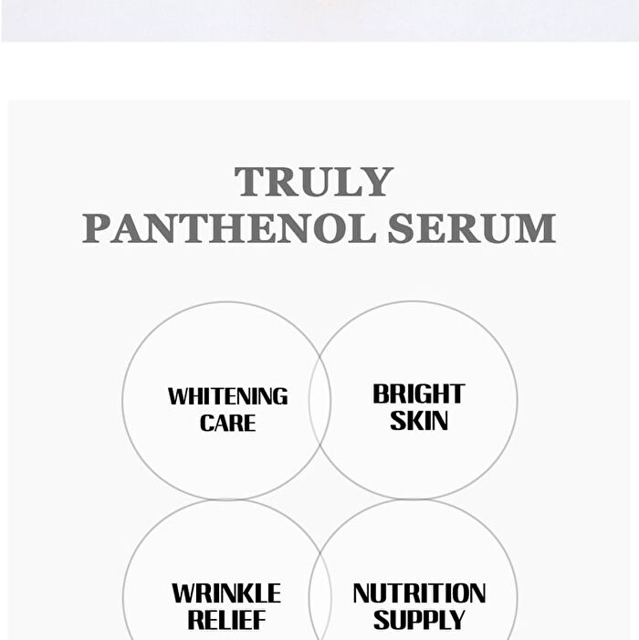 Truly Serum - 4 Types - Panthenol