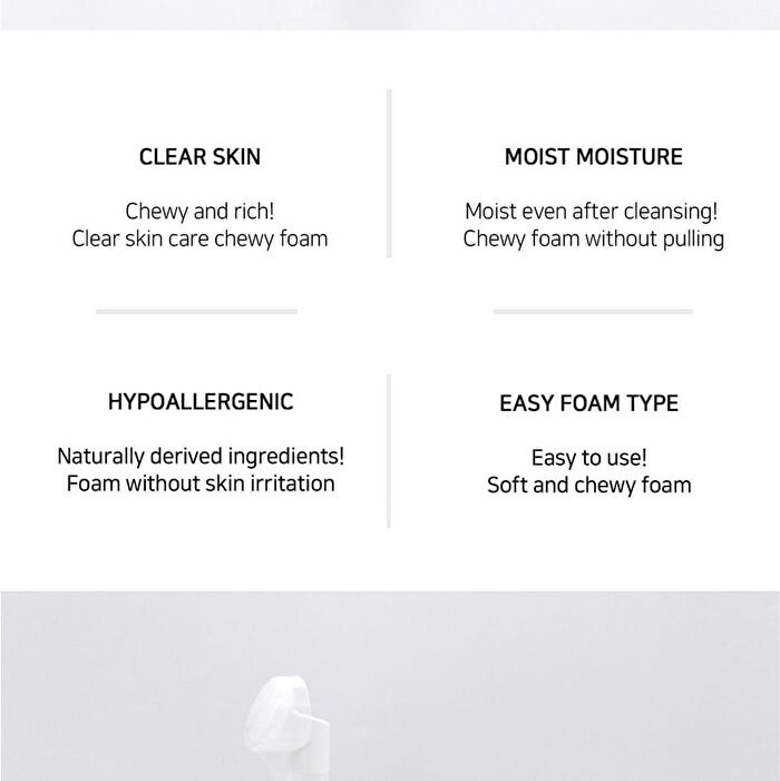 Bubble Chewy Foam - 4 Types - Centella