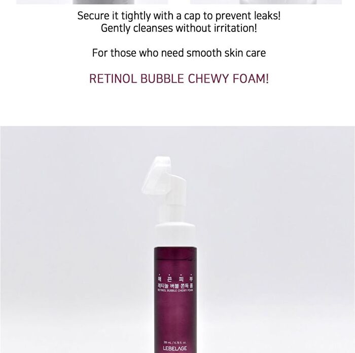 Bubble Chewy Foam - 4 Types - Centella