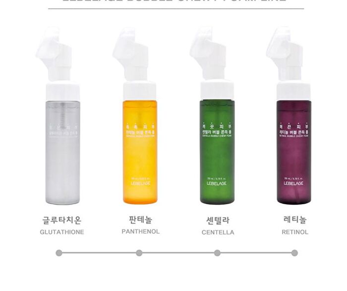 Bubble Chewy Foam - 4 Types - Centella