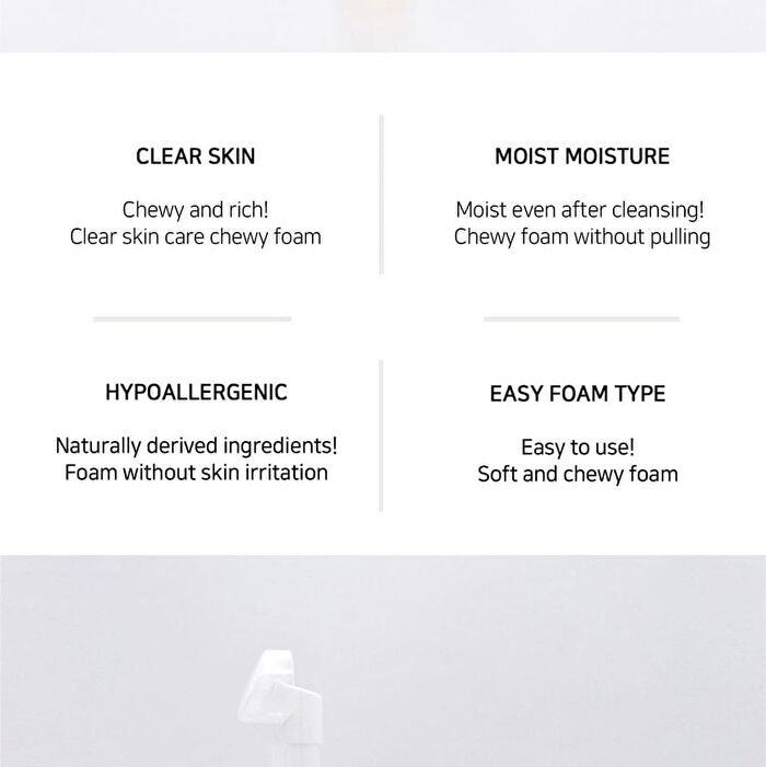 Bubble Chewy Foam - 4 Types - Centella