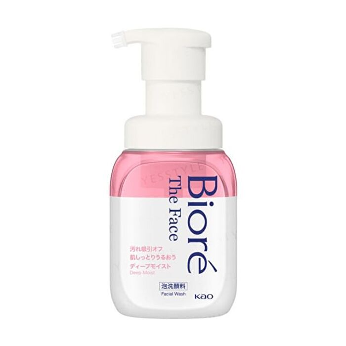 Biore The Face Foam Facial Cleanser Deep Moist - 700ml Refill
