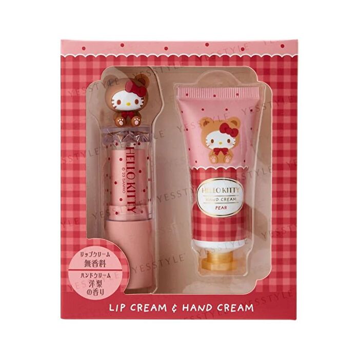 Bear Lip Cream & Hand Cream Set - Pochacco - Citrus
