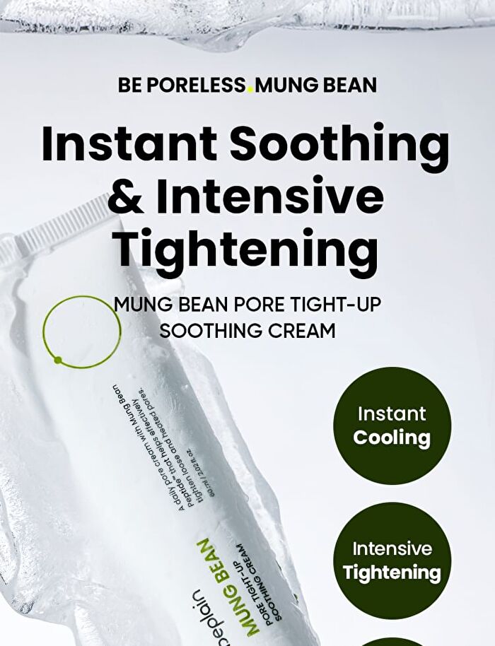 Mung Bean Pore Tight-up Soothing Cream - 60ml
