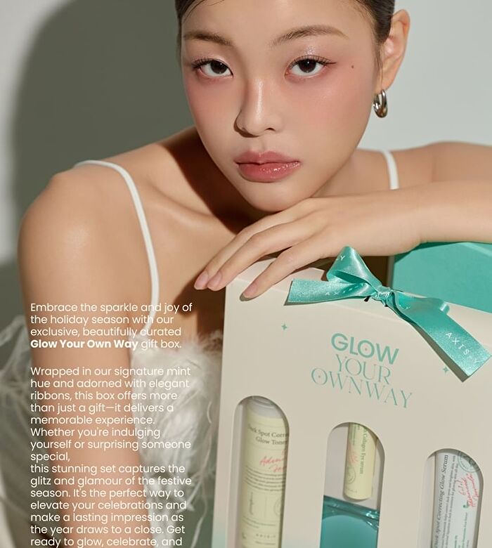Axis-y Glow Your Own Way Beauty Box - 4 pcs