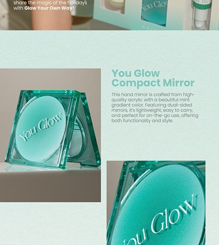 Axis-y Glow Your Own Way Beauty Box - 4 pcs