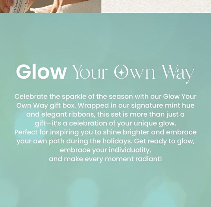 Axis-y Glow Your Own Way Beauty Box - 4 pcs