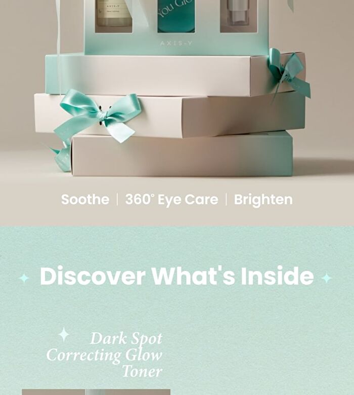 Axis-y Glow Your Own Way Beauty Box - 4 pcs