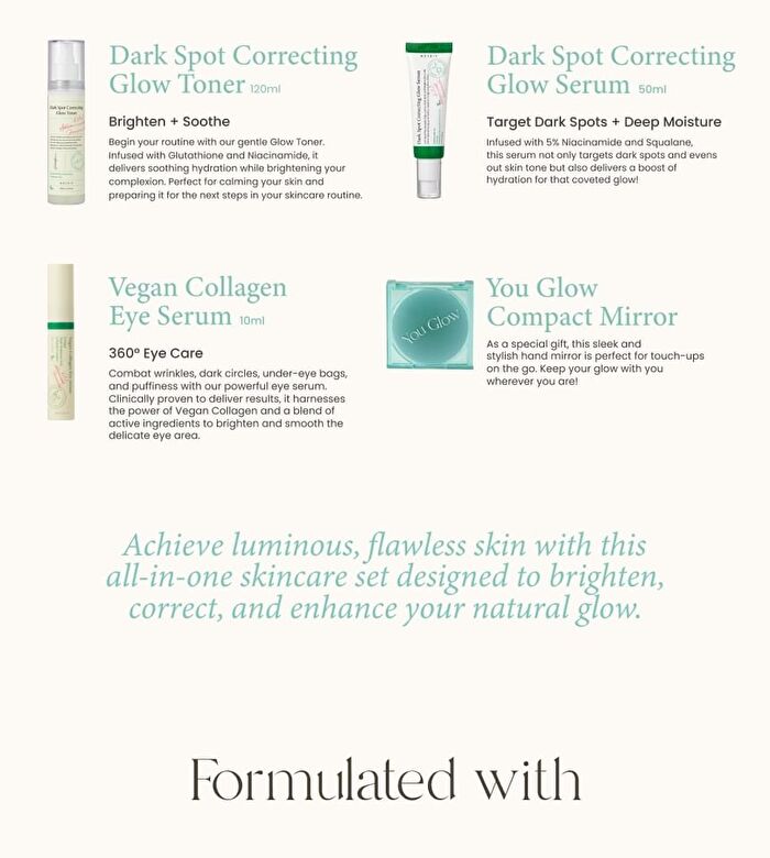 Axis-y Glow Your Own Way Beauty Box - 4 pcs