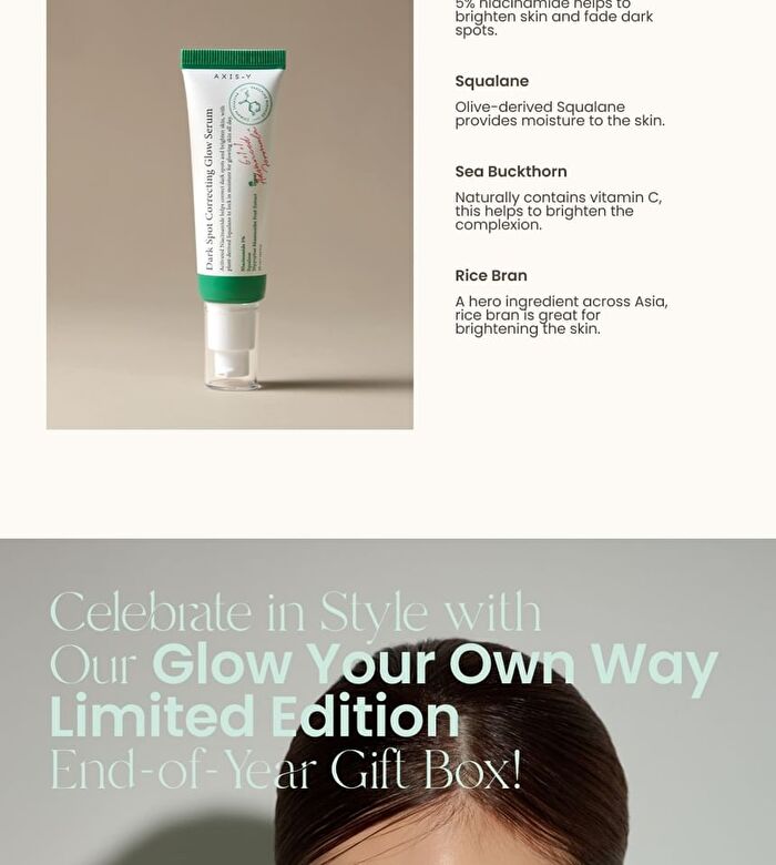 Axis-y Glow Your Own Way Beauty Box - 4 pcs