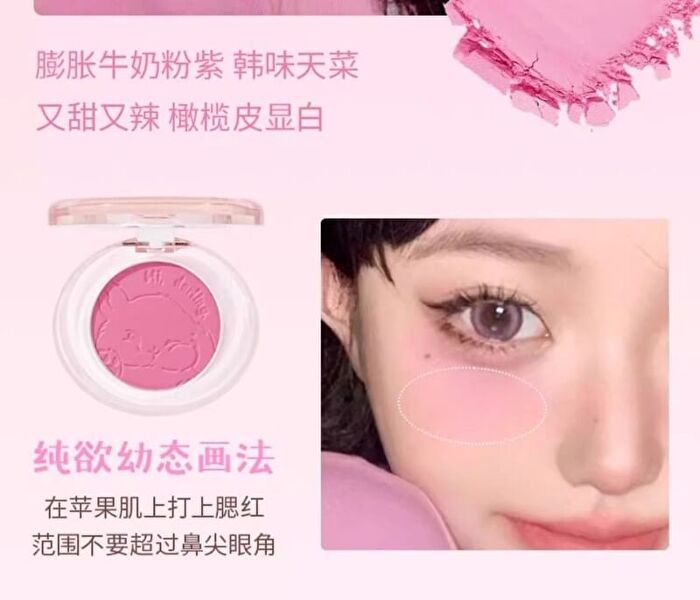 Hold Live Soft Powder Blusher (5-7) - #H06 - 5.2g