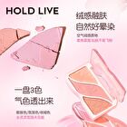 Hold Live Triple-Color Powder Blusher (1-2) - #H02 - 9g
