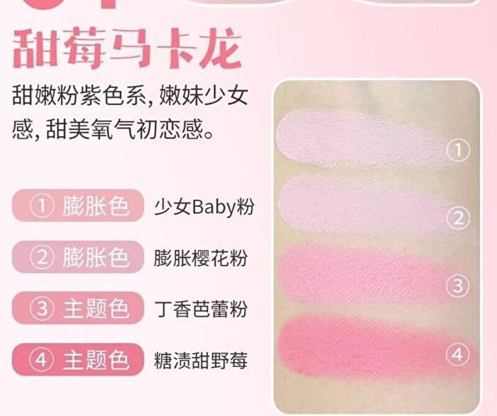 Hold Live Triple-Color Powder Blusher (1-2) - #H02 - 9g