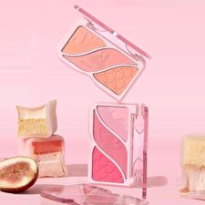 Hold Live Triple-Color Powder Blusher (1-2) - #H02 - 9g