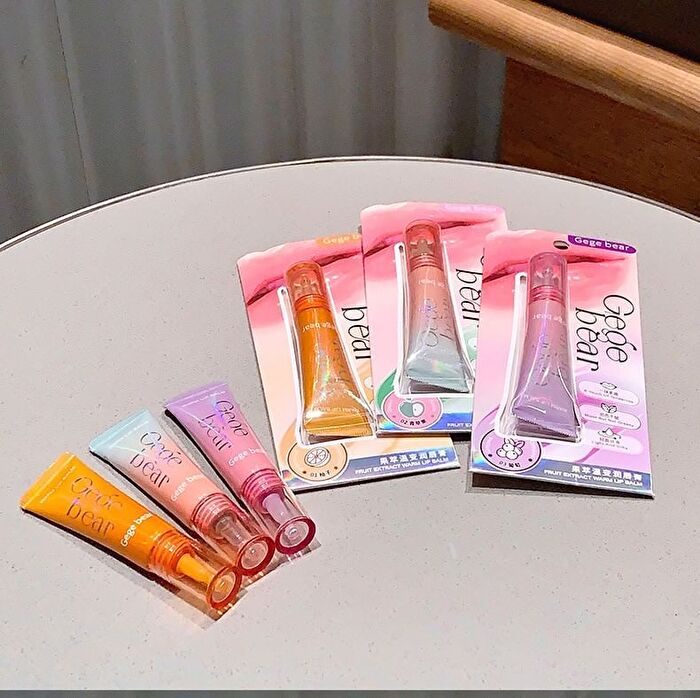 Fruit Extract Color-changing Lip Balm - 3 Colors - #02 Green Apple - 10g