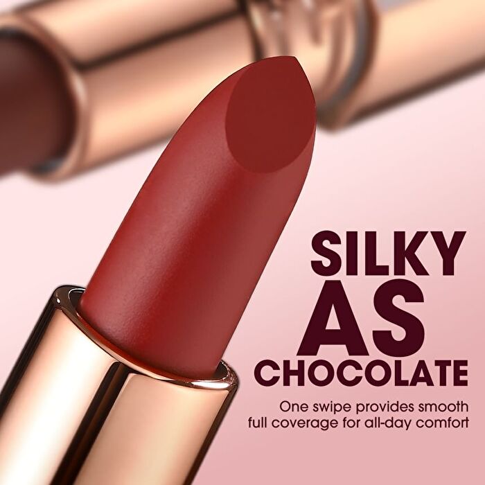 Misty Kiss Lock Color Matte Lipstick (15-18) - #M17 Revolt - 4g