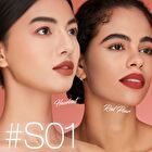 Matte Lock Color Lip Glaze Set - 3Types - #S03 - 2pcs