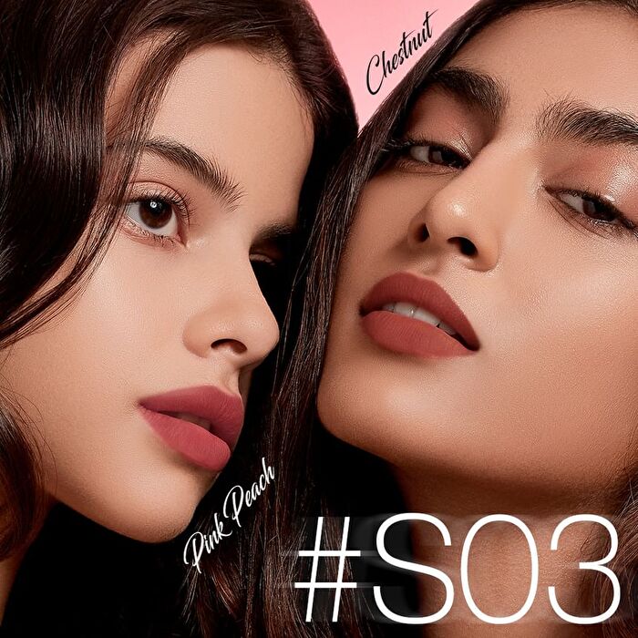 Matte Lock Color Lip Glaze Set - 3Types - #S03 - 2pcs