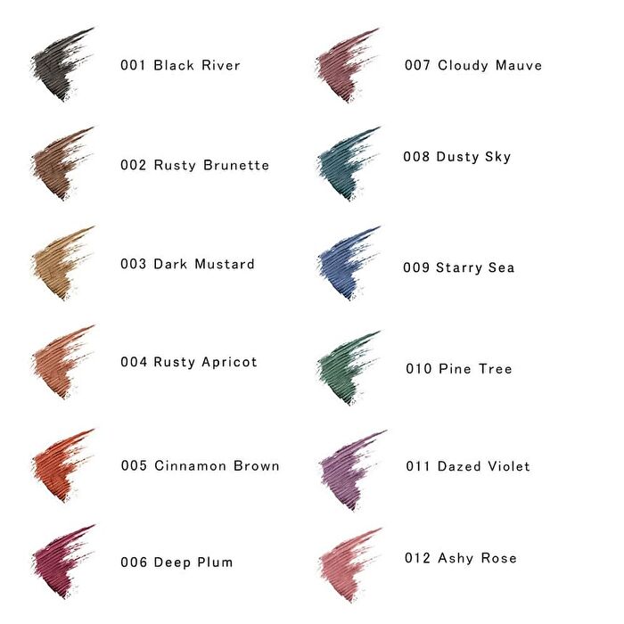 The Mascara Color Nuance Waterproof 6.5g - 014S Ruby Plum
