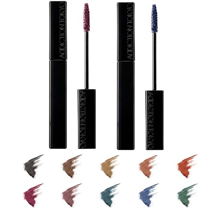 Addiction The Mascara Color Nuance Waterproof 6.5g - 016S Matcha Blink
