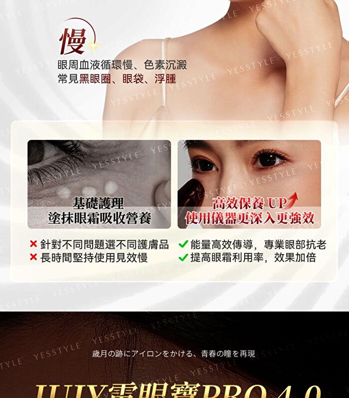 Dual-Probe Full Effect Periocular Anti-Aging RF Eye Massager Pro 4.0 - 1 set