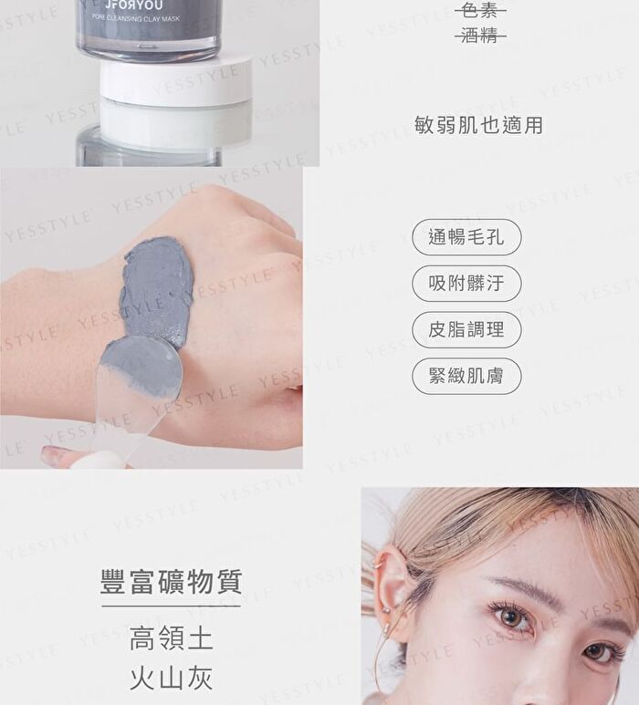 Jforyou Pore Cleansing Clay Mask - 50g