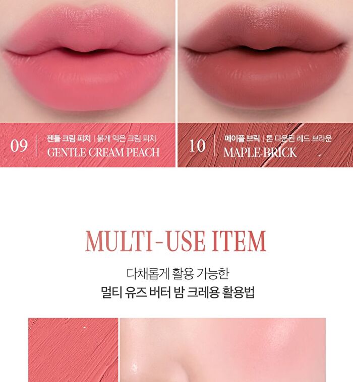 Butter Balm Crayon Set - 10 Colors - #01 Pink Poster