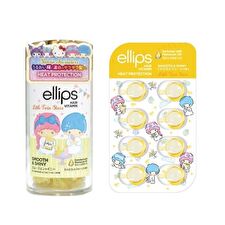ellips Sanrio Little Twin Stars Moroccan Smooth & Shiny Hair Oil - 30 pcs