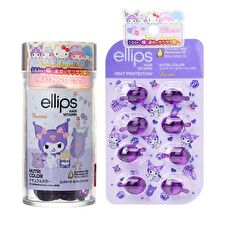 ellips Sanrio Kuromi Moroccan Nutri Color Hair Oil - 30 pcs