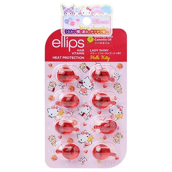 ellips Sanrio Hello Kitty Moroccan Lady Shiny Hair Oil - 30 pcs