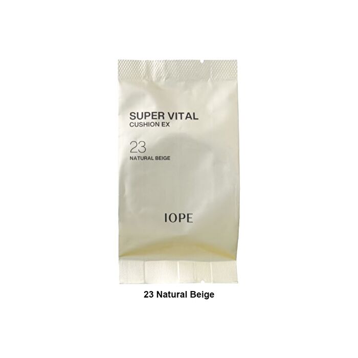 Iope Super Vital Cushion EX Refill Only - 2 Colors - 2024 Version - #23 Natural Beige