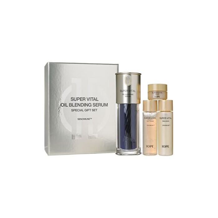 Iope Super Vital Oil Blending Serum Special Gift Set - 4 pcs