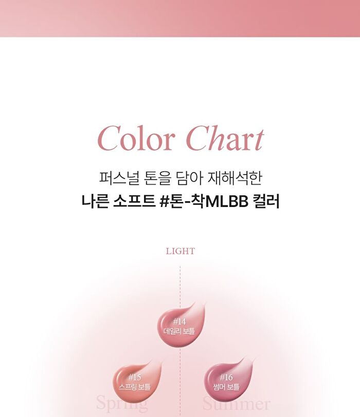 Glow Lip Tint MLBB Edition - 5 Colors - #15 Spring Bottle