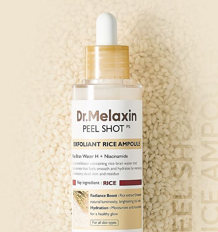 Peel Shot Exfoliant White Rice Ampoule - 80ml | Cosmetics Now Australia