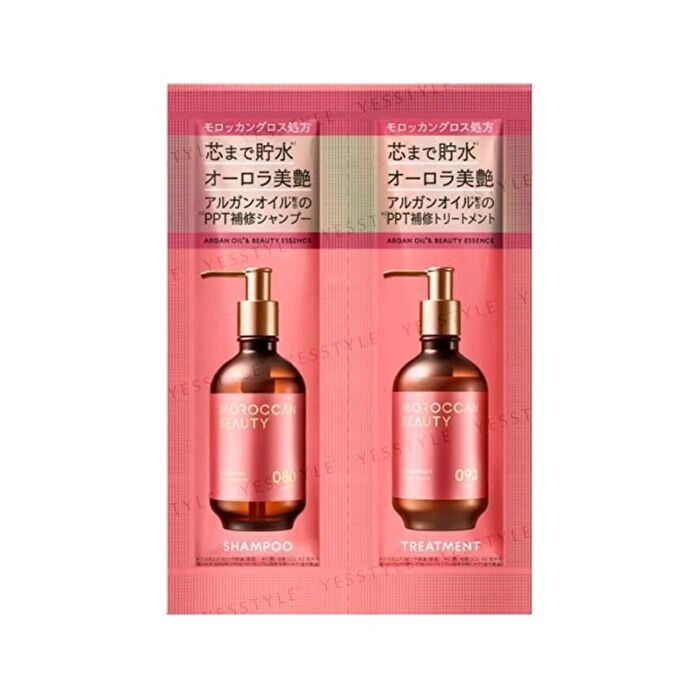 Bottle Works Moroccan Beauty Hydro Repair Shampoo & Treatment Trial Set - 12ml x 2