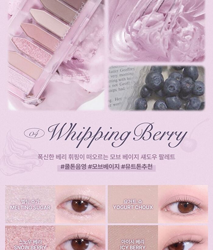 Artclass Frottage Palette - 4 Types - #04 Whipping Berry