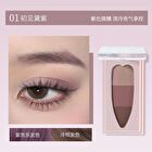 Gella\'s 3 Color Eyebrow Powder Palette - Purple - #01 Purple - 2.5g
