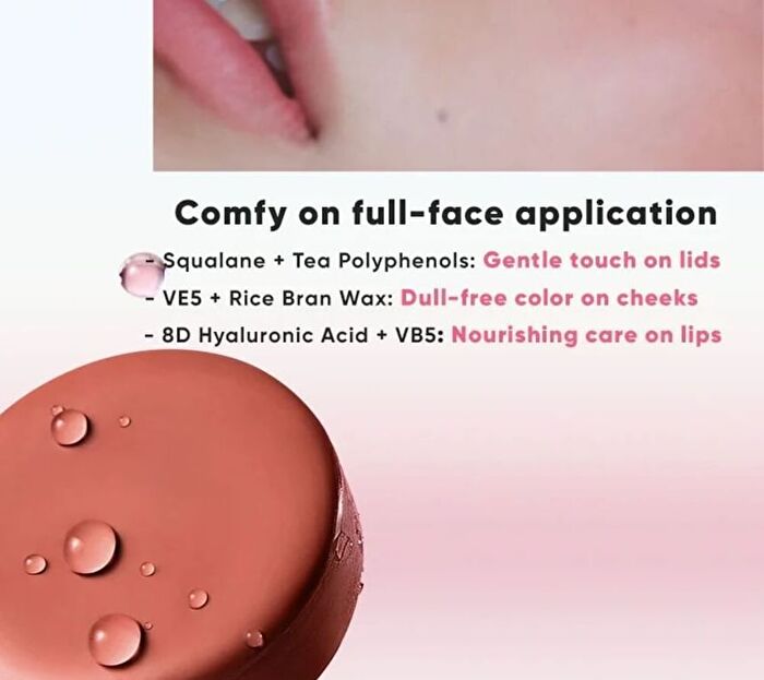 Watery Multiuse Color Balm - 6 Colors - #W02 Cake - 6g