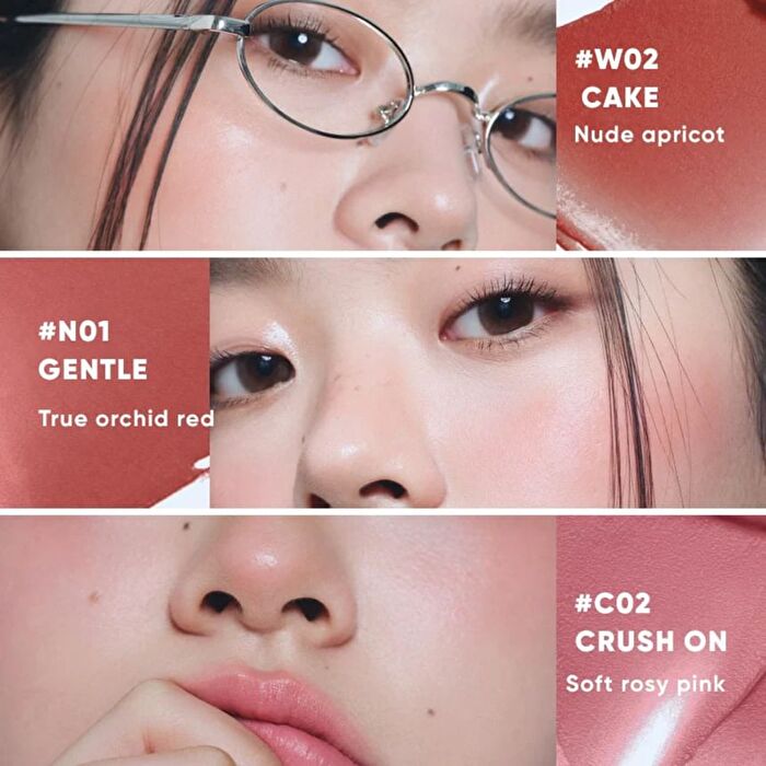 Watery Multiuse Color Balm - 6 Colors - #W02 Cake - 6g
