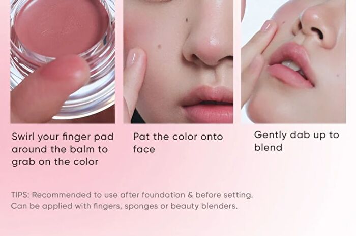 Watery Multiuse Color Balm - 6 Colors - #W02 Cake - 6g