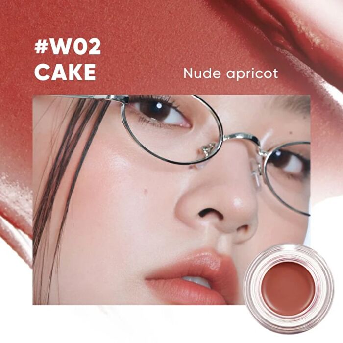 Watery Multiuse Color Balm - 6 Colors - #W02 Cake - 6g