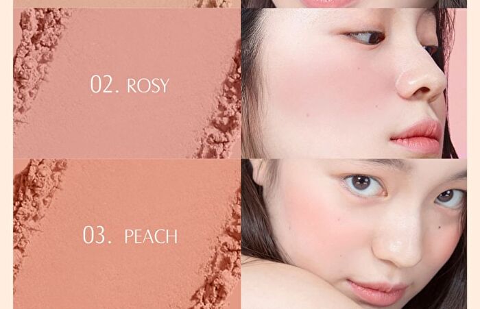 Silky Glow Blush (1-3) - #03 Peach - 5g