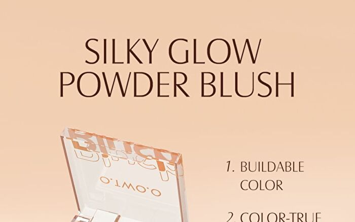 Silky Glow Blush (1-3) - #03 Peach - 5g