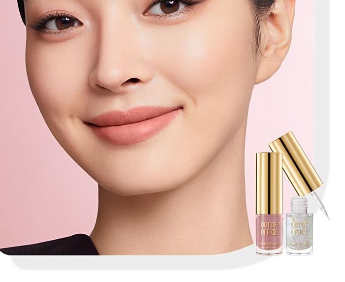 Out-of-office Temperamental Misty Liquid Eyeshadow - 6 Colors - Mist Pink - 1.8g