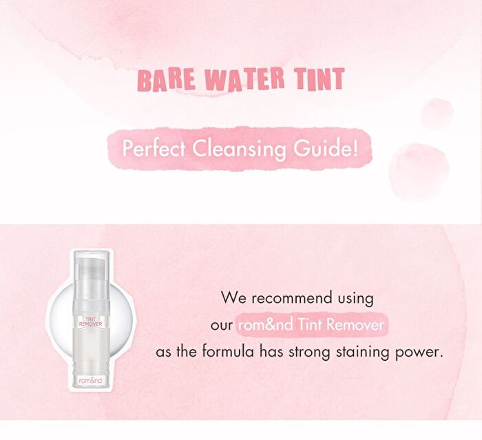 romand Bare Water Tint - 8 Colors - #06 Berry Bite