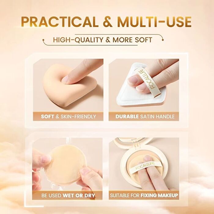 Focallure Pointed Cushion Puff - #TL01 - 1pc