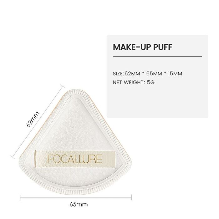 Focallure Pointed Cushion Puff - #TL01 - 1pc
