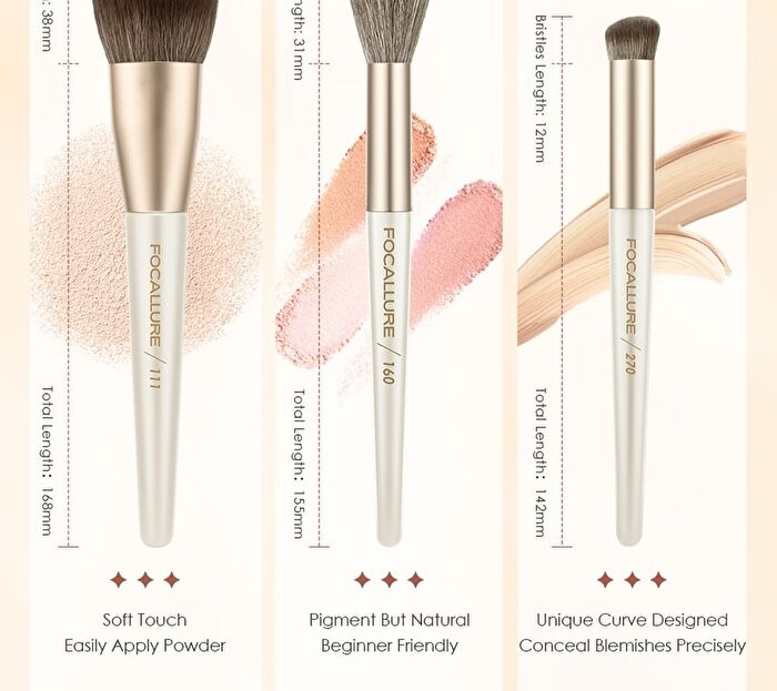 Big Eyeshadow Brush - #210 Big Eyeshadow Brush - 1pc